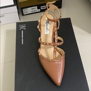 Inc Leather Studded Heels